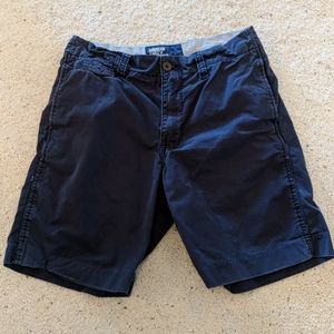 American Eagle Outfitters Dark Blue Shorts W:32